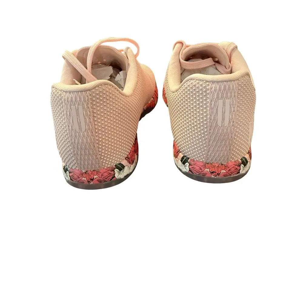 NWT NOBULL Womens Outwork Rose Butterfly Pink Floral Training Shoes